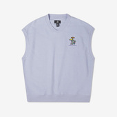 Converse匡威正品 男子宽松针织背心休闲v领上衣马甲10023273 新款