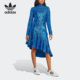 VERSION女子运动亮片连衣裙HR3414 BLUE Adidas 阿迪达斯正品