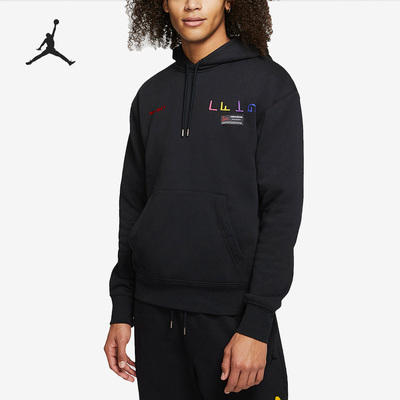 耐克男子印花图案连帽运动卫衣