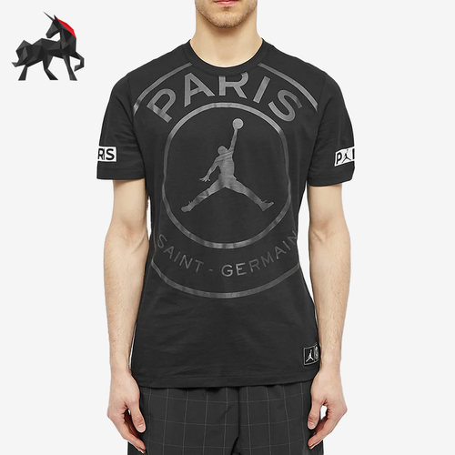Nike/耐克正品Air Jordan男子运动宽松透气短袖T恤BQ8384-010
