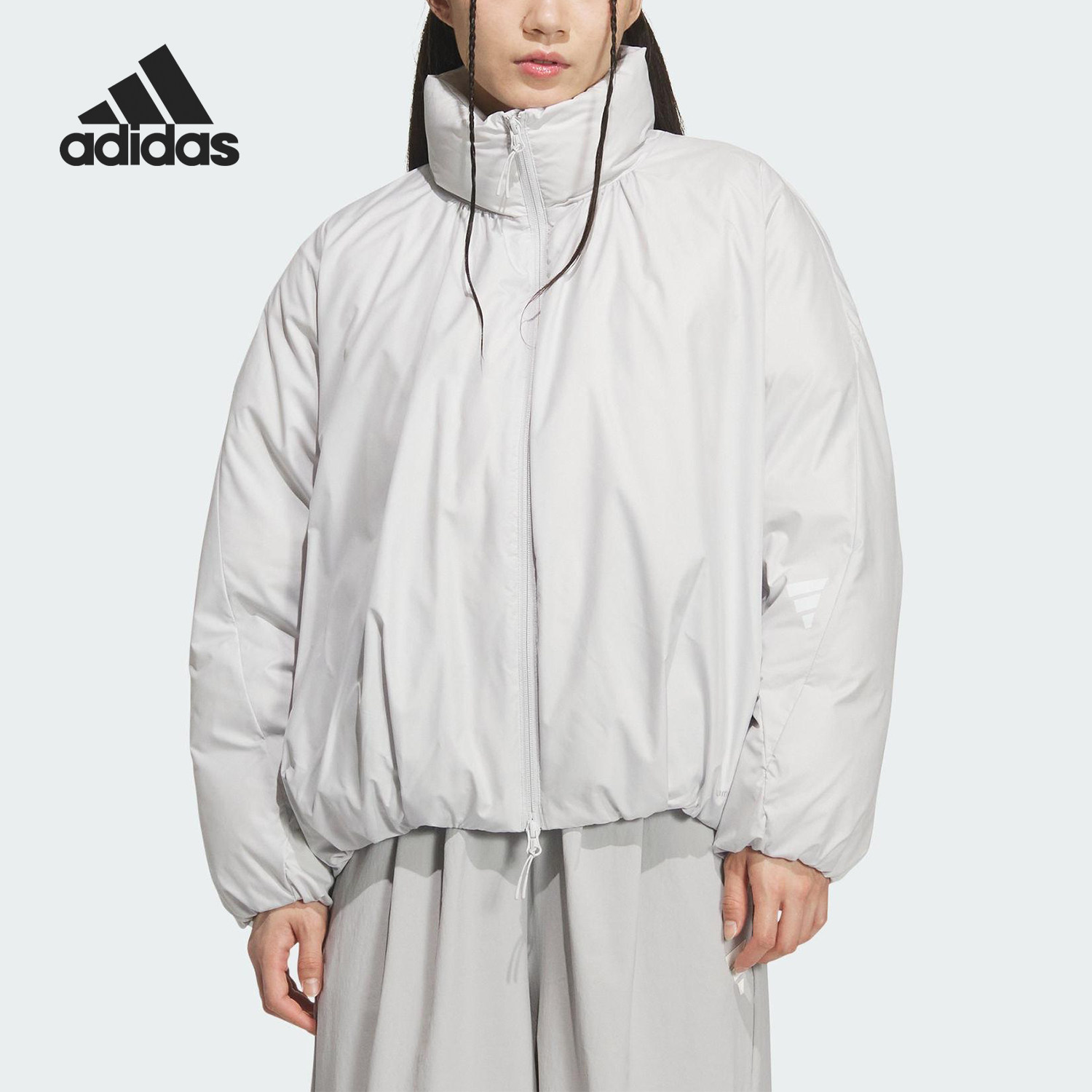 Adidas/阿迪达斯官方正品冬季女士宽松时尚立领保暖羽绒服KH1476,运动服/休闲服装,运动羽绒服,淘宝优惠券,粉丝福利购,淘宝优惠卷