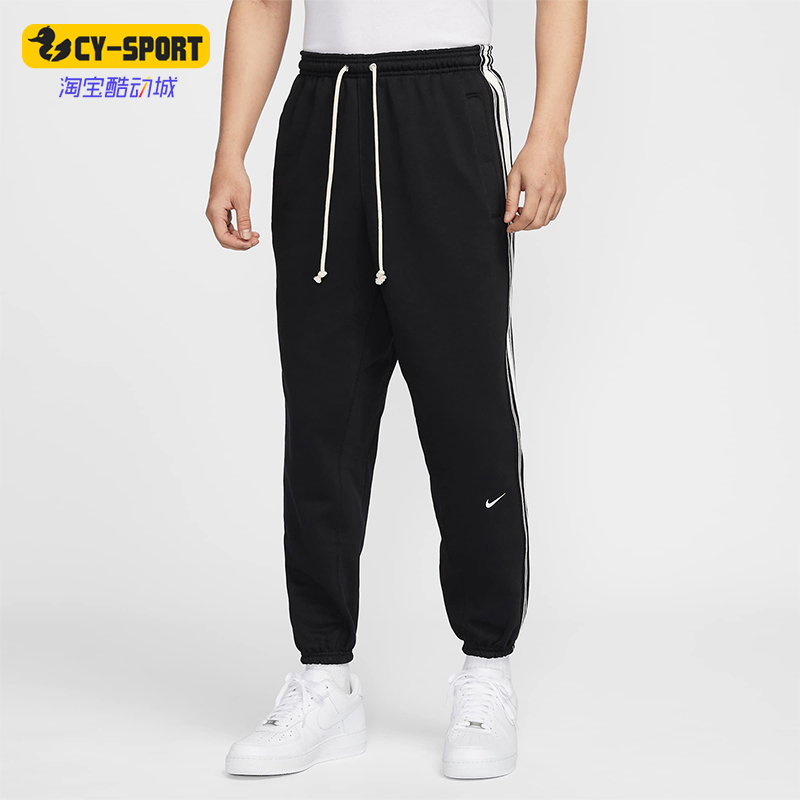 Nike/耐克正品秋冬新款男士运动休闲加绒篮球长裤HJ3884-010