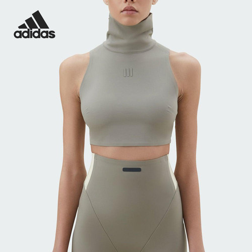 Adidas/阿迪达斯正品Athletics系列新款女经典健身运动背心IV9295