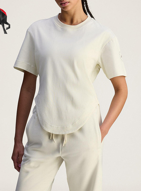 Adidas/阿迪达斯正品CRFD HEM T女士针织经典收腰时尚短袖JX6775