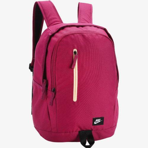 Nike耐克正品男女电脑插袋夹层拉链运动休闲双肩背包BA4857-665