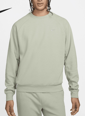 Nike/耐克官方正品Dri-FIT男士运动休闲刺绣长袖卫衣FZ0971-370