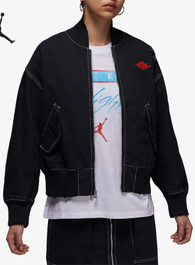 Nike/耐克正品Jordan女士时尚舒适休闲简约夹克IB2925-010