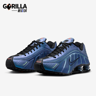 Nike/耐克正品Shox R4男士低帮缓震气柱时尚跑步鞋HQ3446-001