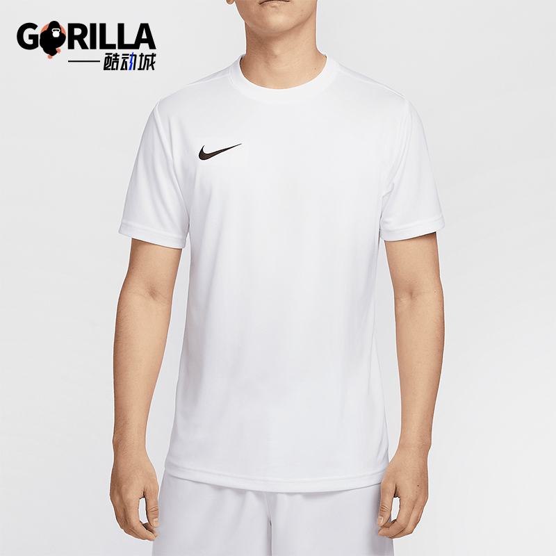 Nike/耐克正品DRI-FIT男士简约健身训练透气短袖IB8640-100