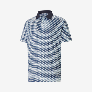男士 彪马正品 538971 Puma POLO衫 满印翻领透气时尚 新款 短袖