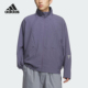 FOS男士 Adidas 阿迪达斯正品 休闲速干立领宽松运动夹克外套KC0149