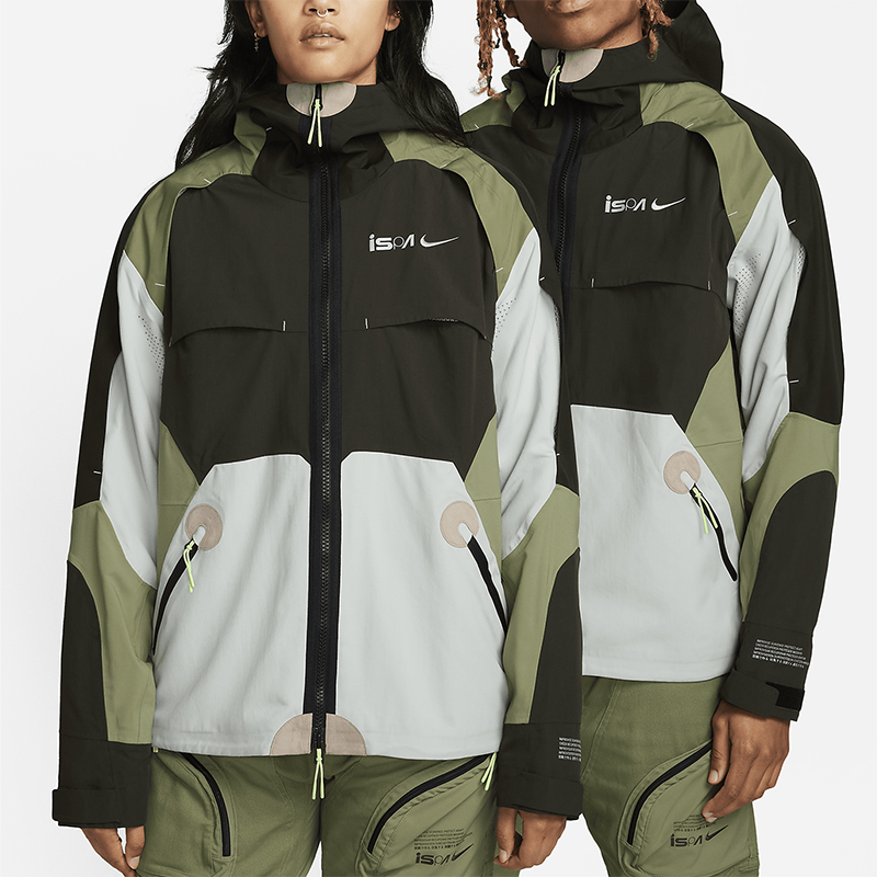 耐克男女宽松梭织运动连帽夹克