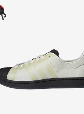 Adidas/阿迪达斯正品SUPERSTAR新款米白黑色经典街头板鞋KJ6573
