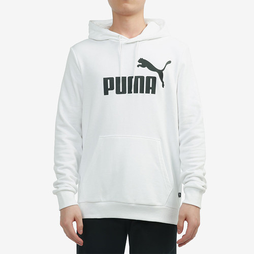 Puma/彪马正品男子大LOGO 连帽运动套头衫卫衣 534408-80