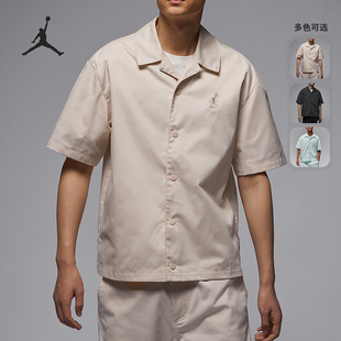 外套FN4626 Nike 简约休闲翻领短袖 JORDAN男士 070 耐克正品