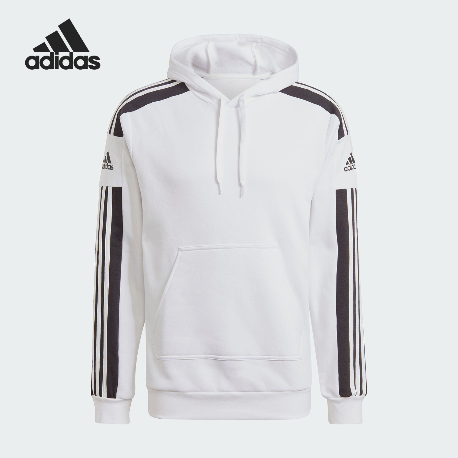 阿迪达斯男士简约经典连帽卫衣