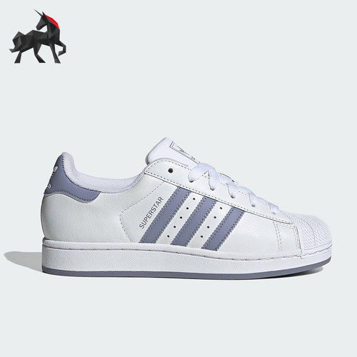 Adidas/阿迪达斯正品三叶草女士耐磨低帮经典三条纹板鞋JS1373