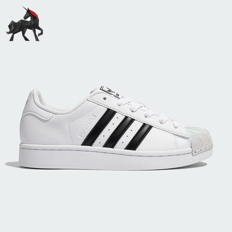 Adidas/阿迪达斯正品三叶草男女休闲经典贝壳头耐磨板鞋KI9994