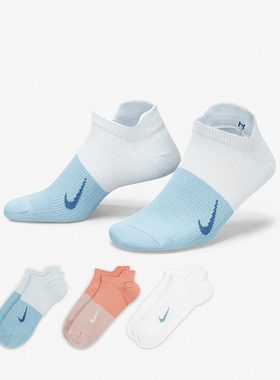 Nike/耐克正品新款男女运动休闲训练袜子三双装 CV2964-914