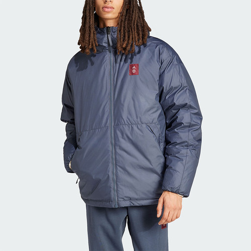 Adidas/阿迪达斯正品新款男士运动休闲保暖双面穿羽绒服IT4182