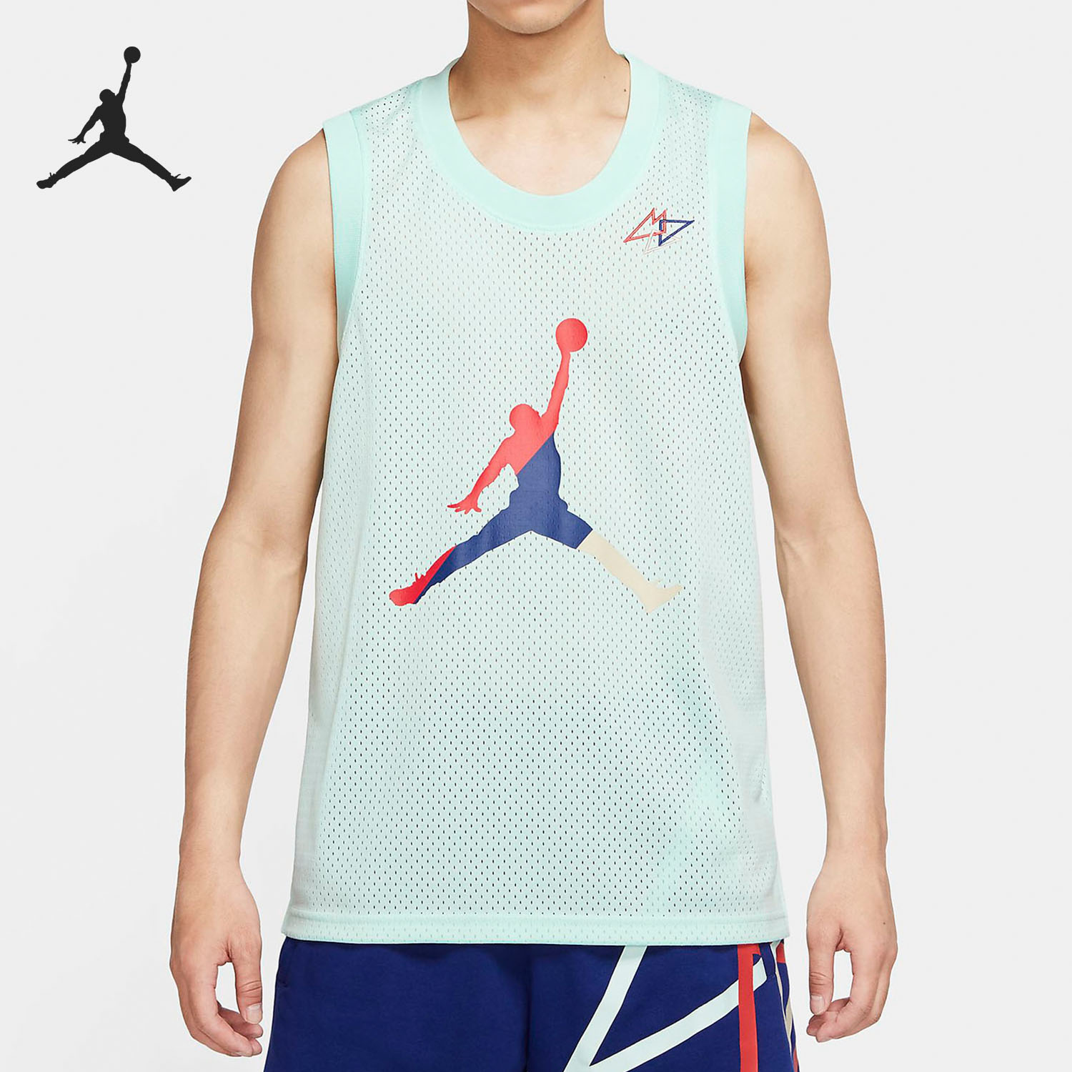 NIKE/耐克正品 JORDAN SPORT DNA 男子休闲运动篮球球衣 CK9591 运动服/休闲服装 运动T恤 原图主图