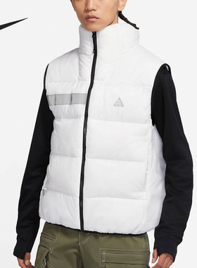 Nike/耐克官方正品休闲男女时尚运动防风保暖棉马甲 DM4236-100