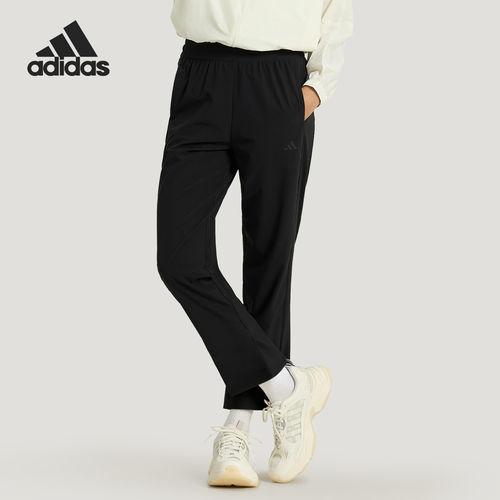 Adidas/阿迪达斯正品夏季女士运动休闲透气梭织九分裤KS2893