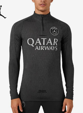 Nike/耐克正品JORDAN男士耐穿立领运动足球训练套头衫IB3632-045