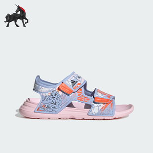 Adidas/阿迪达斯正品沙滩大童运动休闲透气凉鞋FZ6485