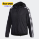 连帽运动服防风休闲夹克EH3911 春秋新款 Adidas 阿迪达斯正品