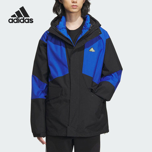 阿迪达斯正品男子运动羽绒服