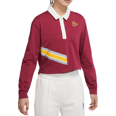 Nike/耐克女子长袖翻领T恤