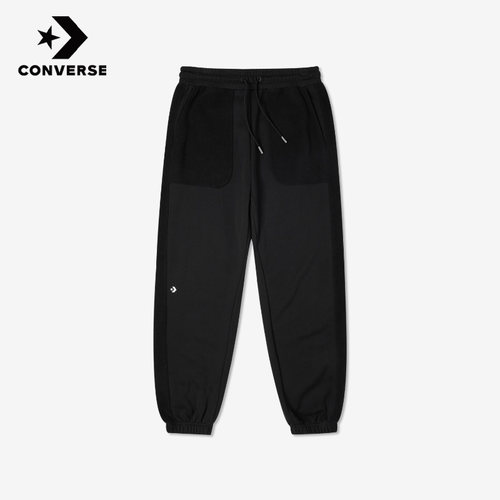Converse匡威正品新款男子休闲运动束脚松紧腰抓绒长卫裤10023521