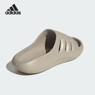 Adidas 2025新款 男女透气厚底户外拖鞋 JQ9653 阿迪达斯正品