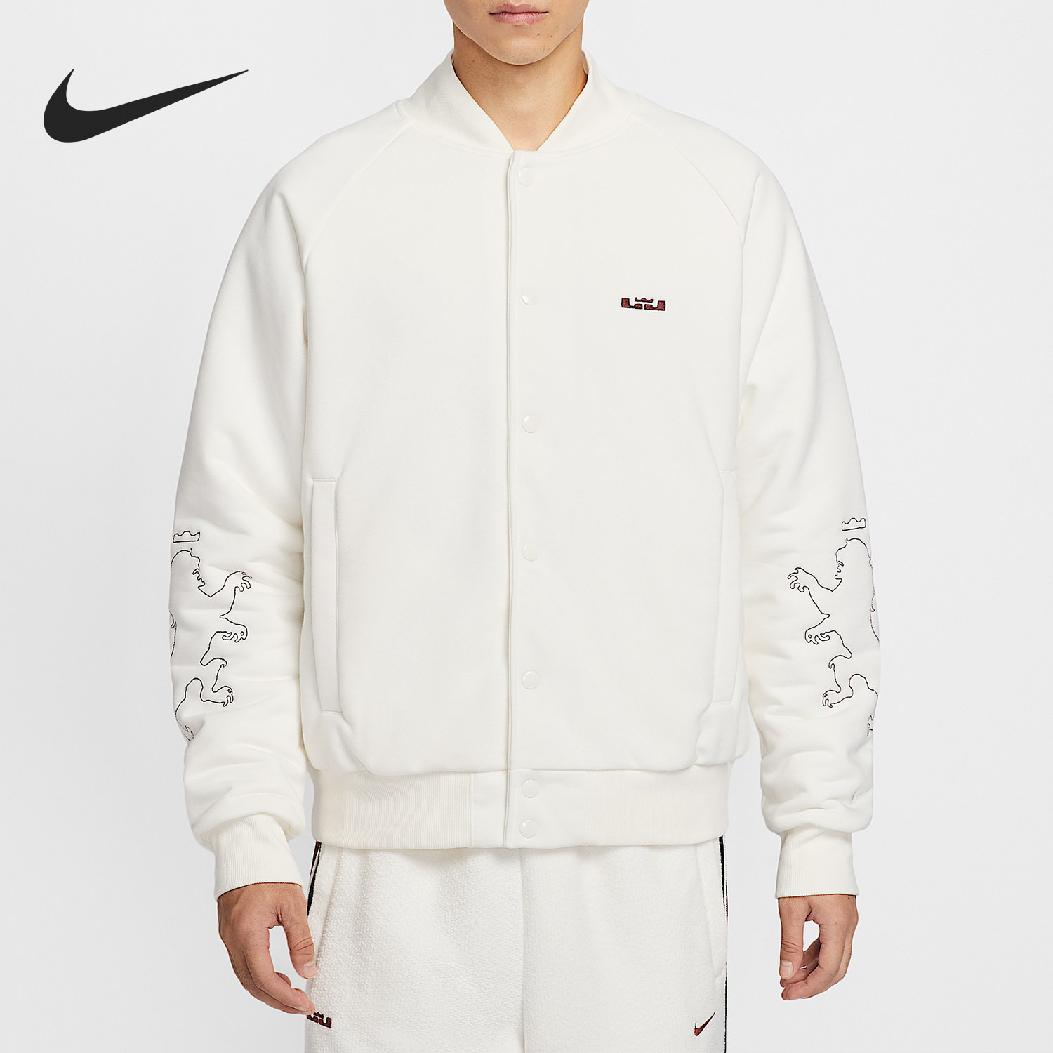 Nike/耐克官方正品LeBron Therma-FIT男士拉链保暖夹克HV3499-133