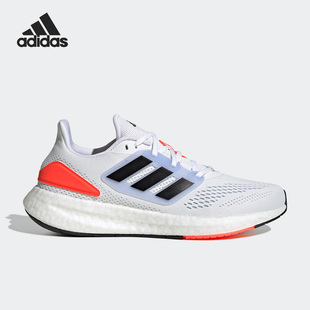 22男子运动缓震跑步鞋 Pureboost HQ8589 阿迪达斯官方正品 Adidas