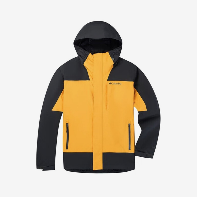 哥伦比亚男士连帽户外保暖冲锋衣