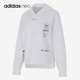 Adidas NEO女子运动休闲连帽针织套头卫衣H50247 阿迪达斯正品