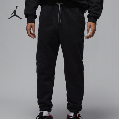 Nike/耐克官方正品JORDAN男士针织束脚篮球运动长裤HQ8828-010