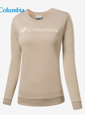 Columbia哥伦比亚正品21春新品城市户外女子圆领长袖卫衣AR1555