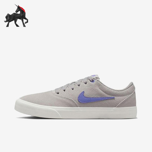 Nike/耐克正品Charge新款女灰紫色低帮简约经典板鞋IM4399-005