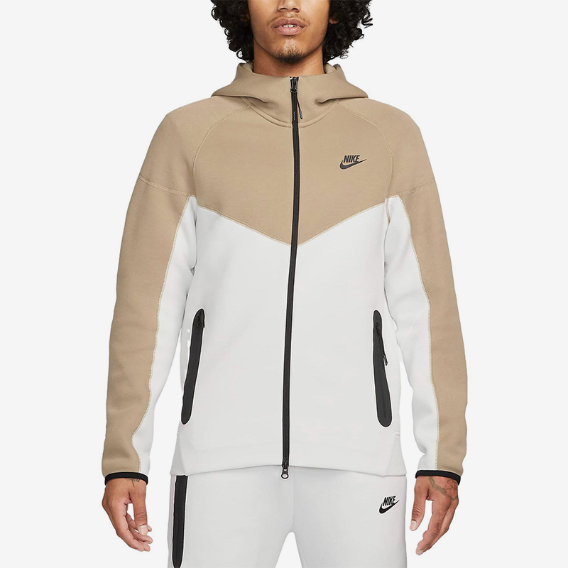 Nike/耐克正品2025冬季款男士日常连帽拼接耐穿外套FB7922-121