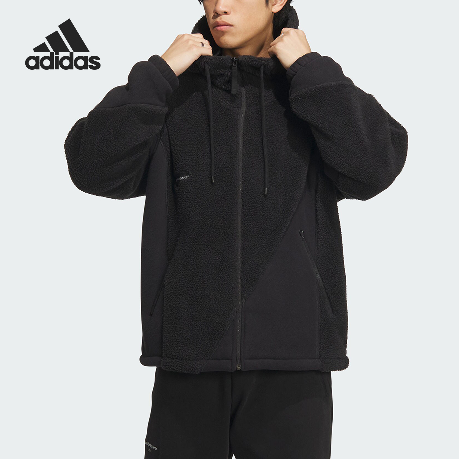 阿迪达斯正品男子夹克外套