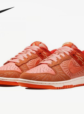 Nike/耐克官方正品Dunk Low女子低帮复古休闲运动板鞋DO6723-800