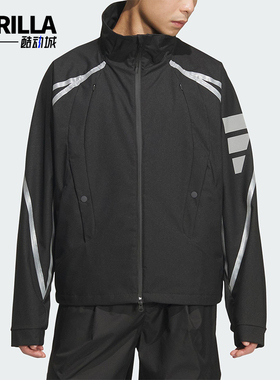 Adidas/阿迪达斯正品FOS REFL WVN JK男士运动梭织宽松外套KF0690