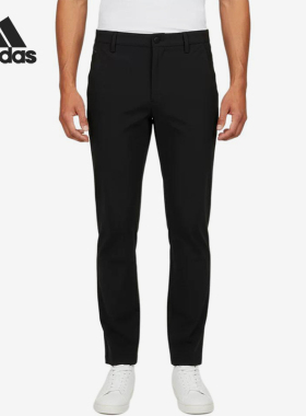 Adidas/阿迪达斯正品WUZONGTANPANT新款经典男黑色休闲裤KG0829