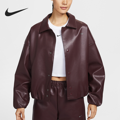 Nike/耐克正品2026春季款女士翻领宽松经典耐穿外套IQ8170-652