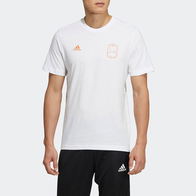 阿迪达斯男子运动短袖