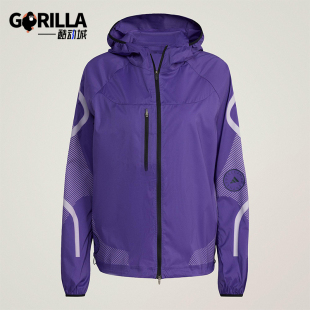 JACKET女士经典 RUNNING 防风透湿夹克JX9082 阿迪达斯正品 Adidas