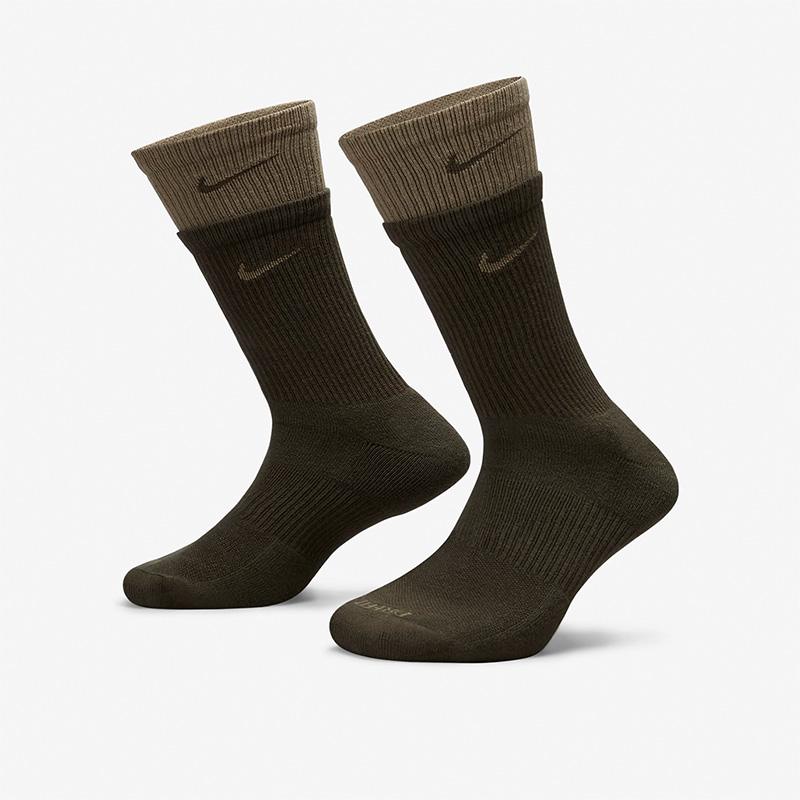 耐克男女通用运动中筒袜一双装